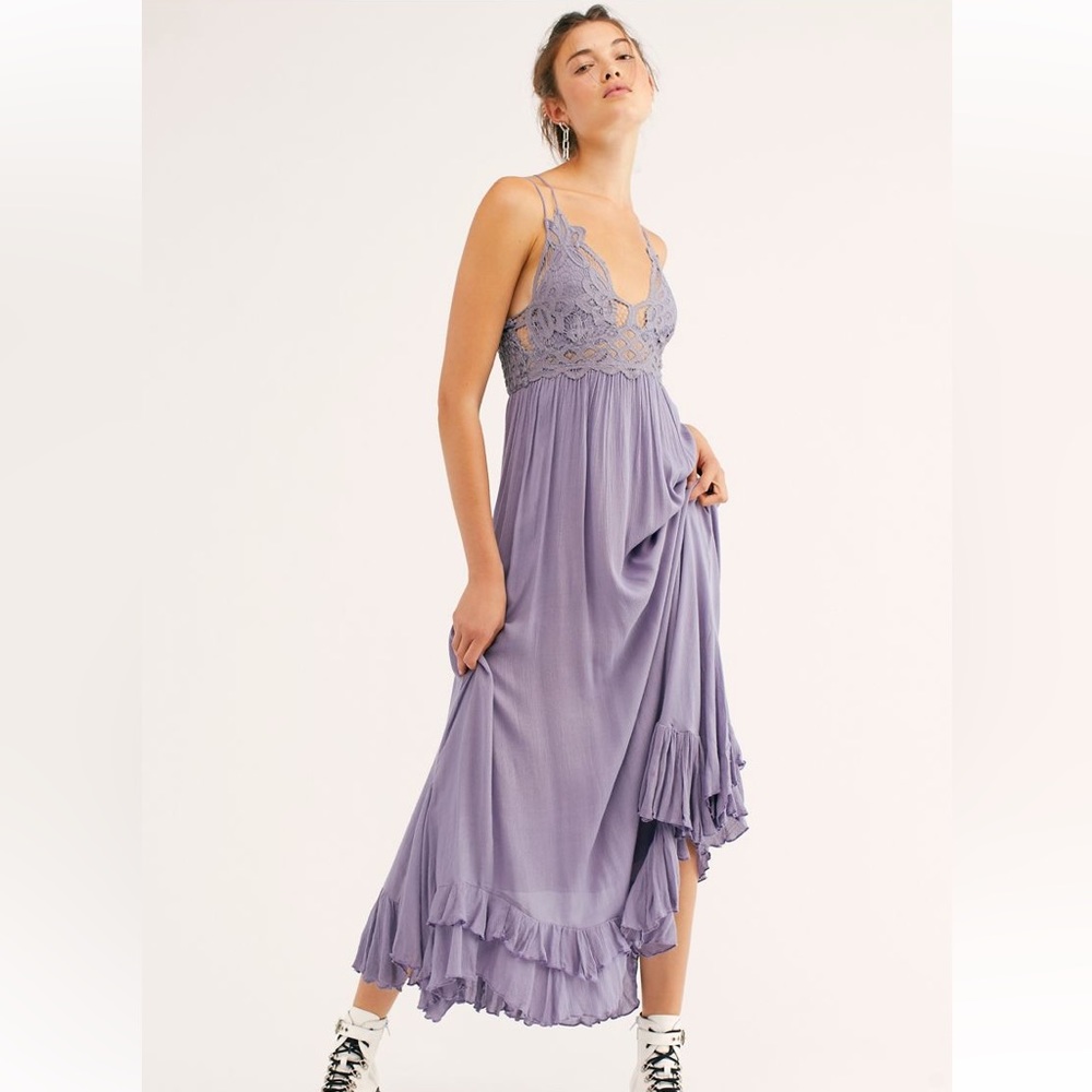 Free People Adella Maxi Slip Dress